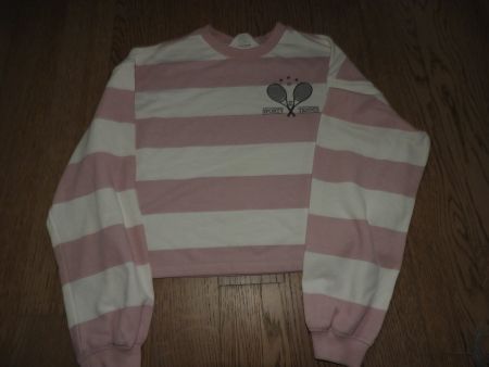 Sportliches Tennis Shirt, gestreift, Gr. 158/164