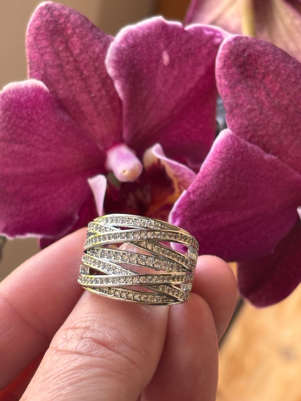 Anelli: Bague liens de zircons ✨ – Nuovo (secondo la descrizione) da Lausanne venduto da mel2dreams 2