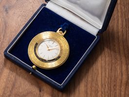 Very Rare - HERMÉS Paris - Taschenuhr mit Case