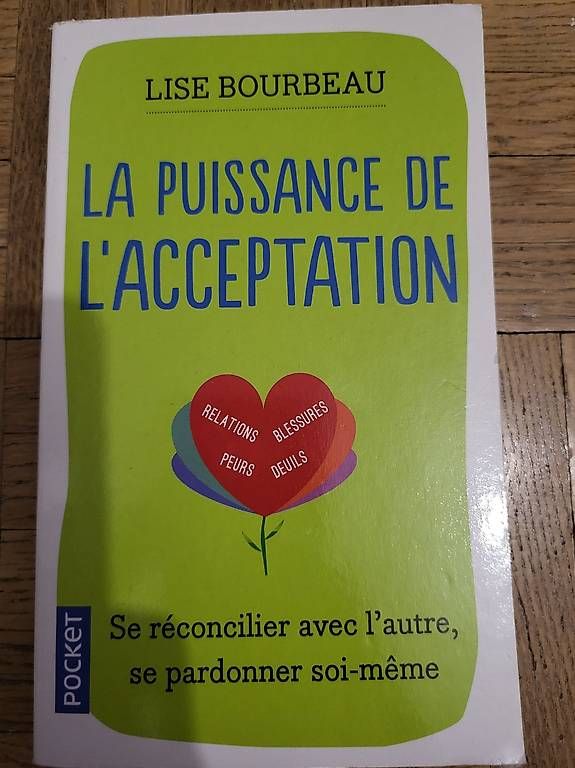 Libri: La puissance de l'acceptation de Lise Bourbeau – Usato da Lausanne venduto da sar_yyb7