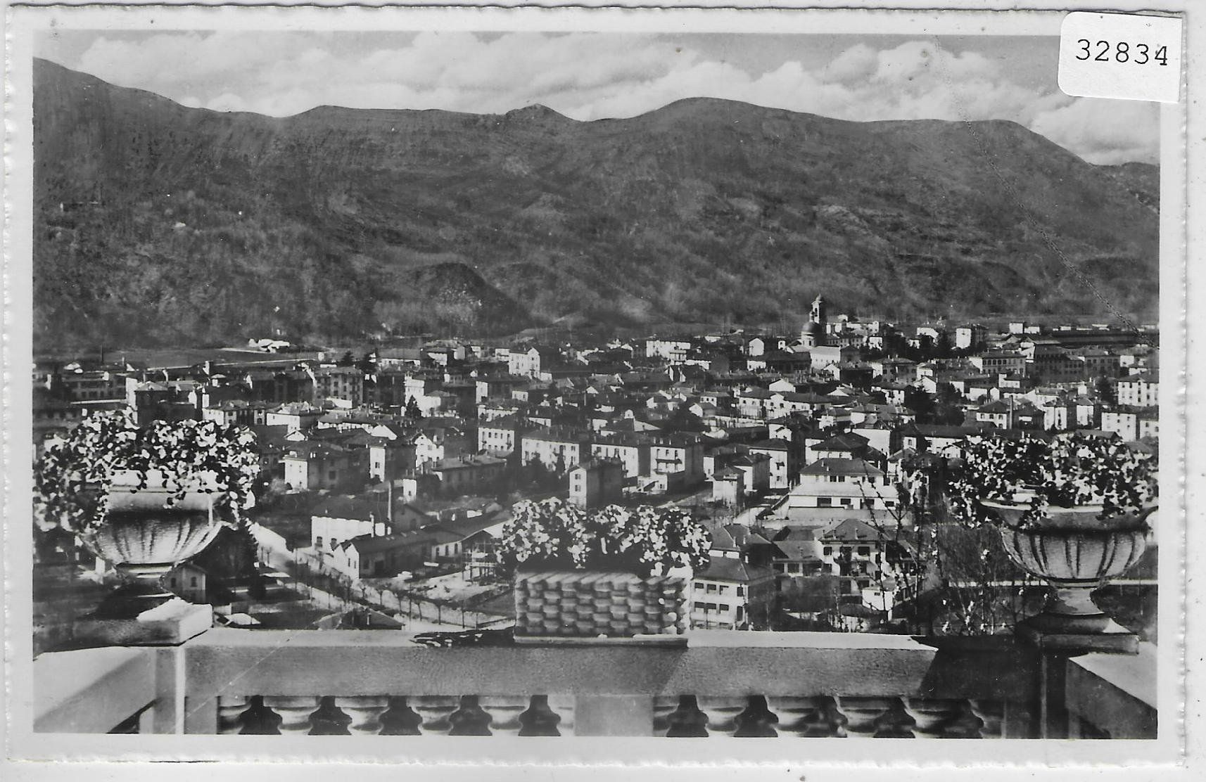 Cartoline postali: Chiasso - Panorama von der Terrasse – Usato da Ettingen venduto da Kartenplanet
