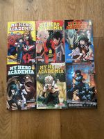 My Hero Academia Manga, Band 1-3, 6, 29, 30.