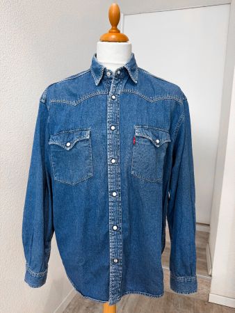 Vintage Levi’s Western Jeanshemd – Denim – Grösse L