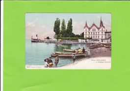 Vevey, Débarcadère et Château Couvreu