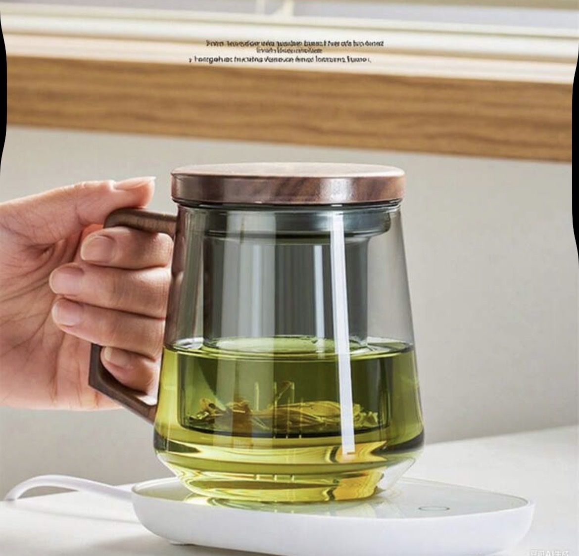 Tassen: Tee-Set aus Glas mit Holzgriff – Neu und originalverpackt aus Emmenbrücke von ShopDirect 1
