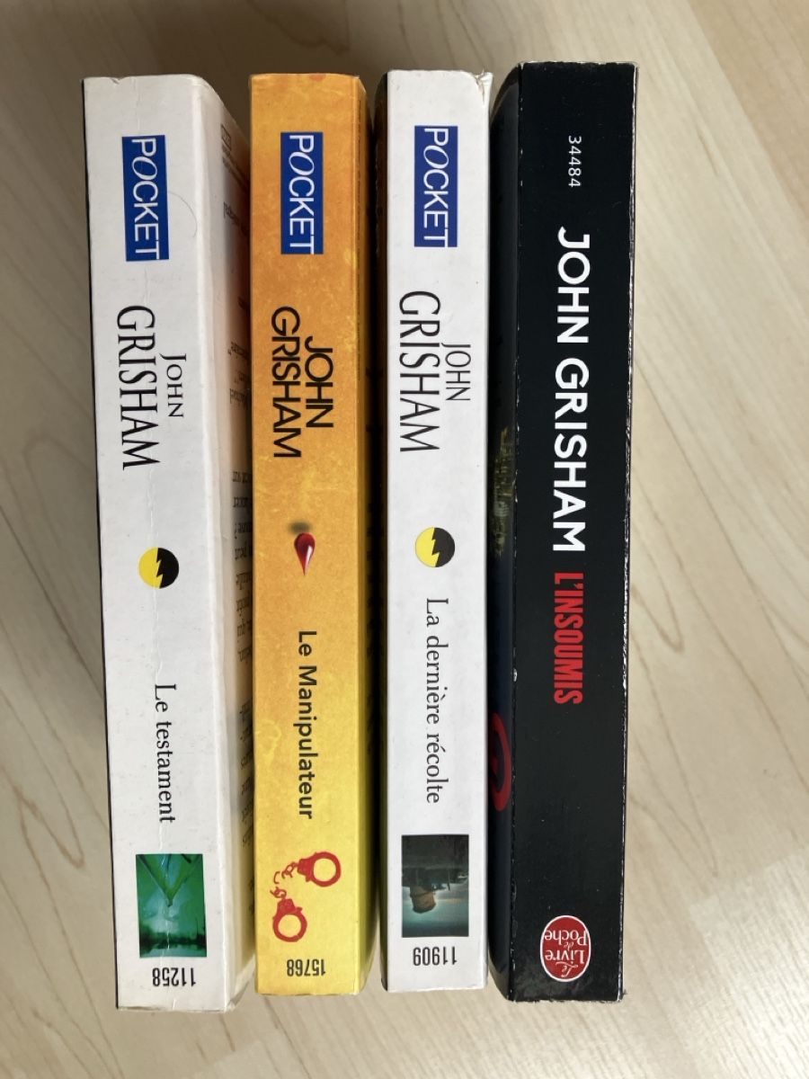 Bücher: Lot 4 livres John Grisham – Gebraucht aus Biel-Bienne von Pat194 2