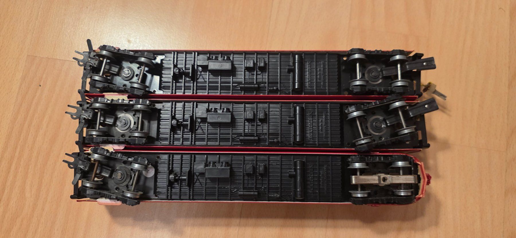 Märklin Modelleisenbahnen: 3x Waggons Trans Europ Express HO/AC – Gebraucht aus Hochfelden von Danizh0 5