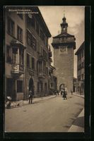 Schaffhausen, Strassenpartie am Schwaben