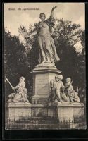 AK Basel, St. Jakobsdenkmal, 1918