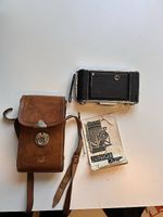 Antike Faltkamera Junior 620 mit Ledertasche