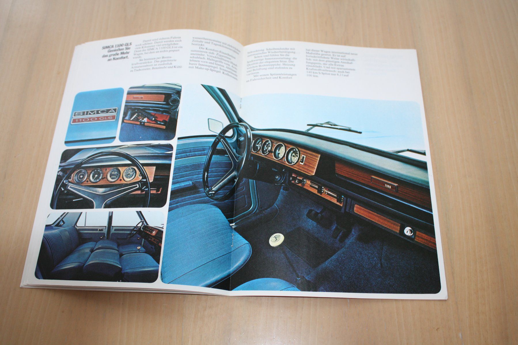 Simca Documents: Simca 1100 Prospekt 1975 – D'occasion à Wikon par erwin400 4