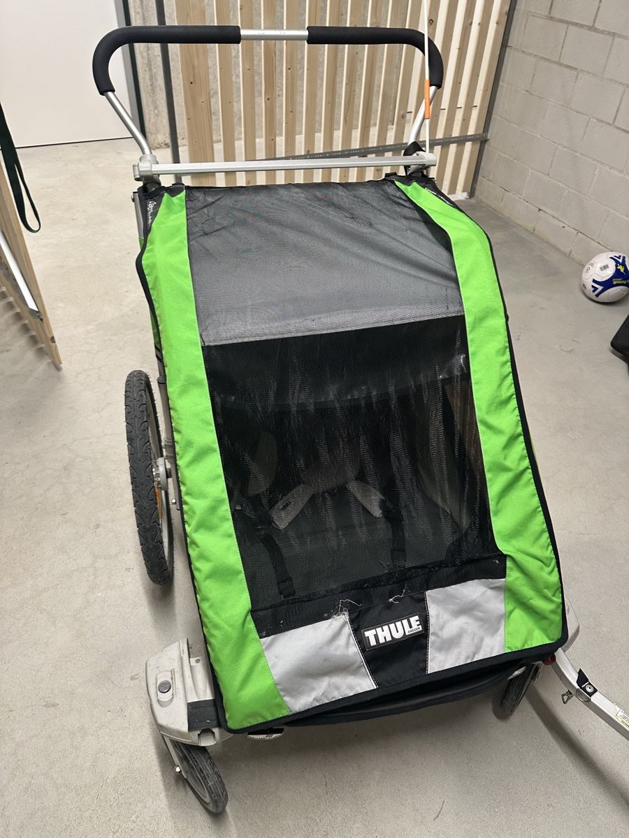 Thule Anhänger: Kinderanhänger Thule Chariot Cheetah, 2 Sitzer – Gebraucht aus Zürich von Flokke33 2