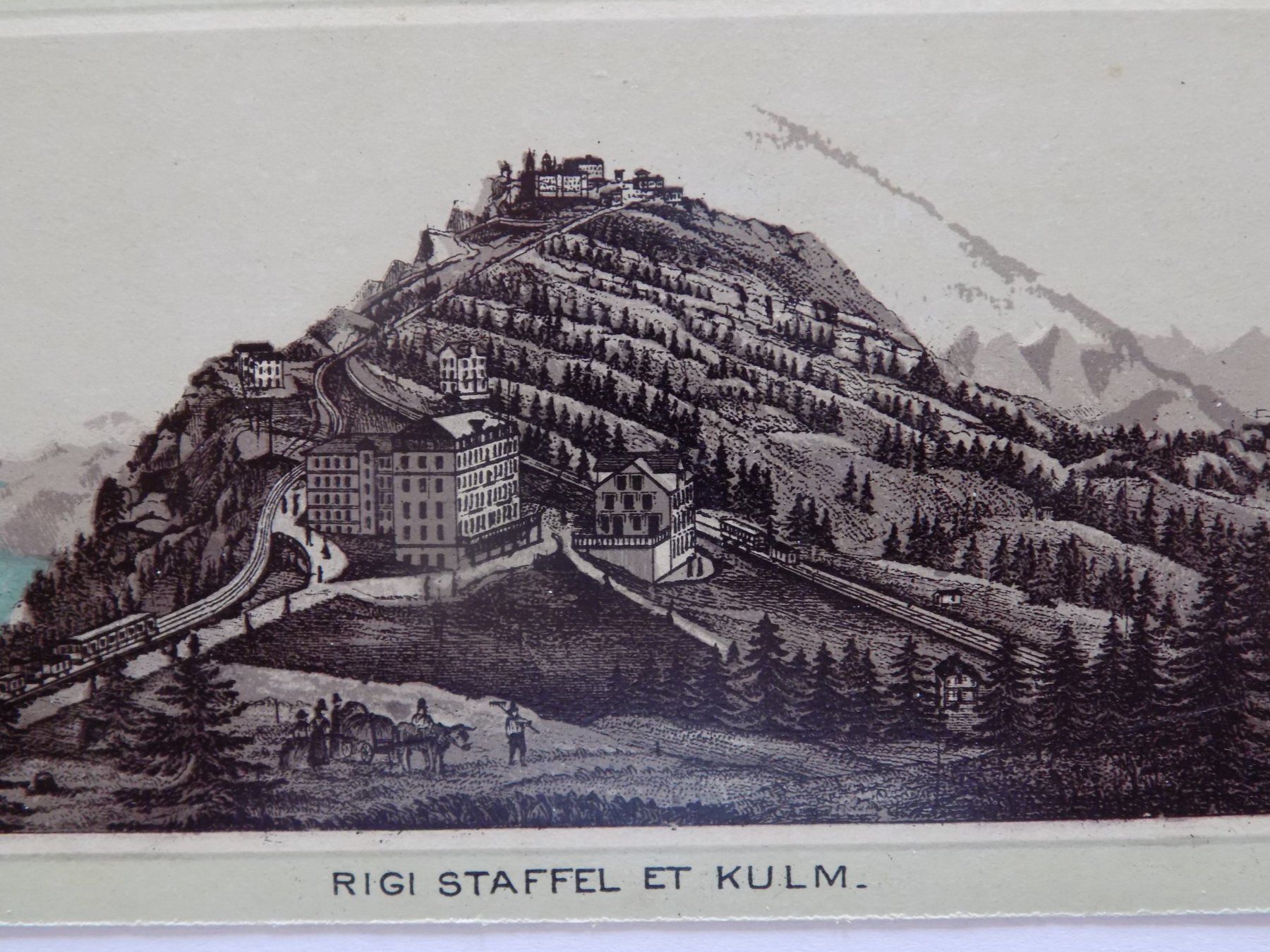 Incisioni: Rigi Staffel und Kulm – Usato da Risch venduto da Antikfee 2