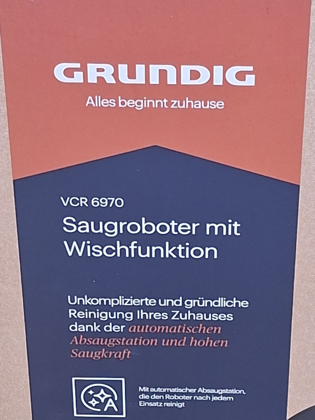 Grundig Aspirapolveri & Accessori: Saugroboter VCR 6970 Grundig NEU – Nuovo e nell'imballaggio originale da Volketswil venduto da benluke 1