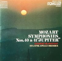 Mozart CD JUPITER • BLOMSTEDT • STAATSKAPELLE DRESDEN Denon