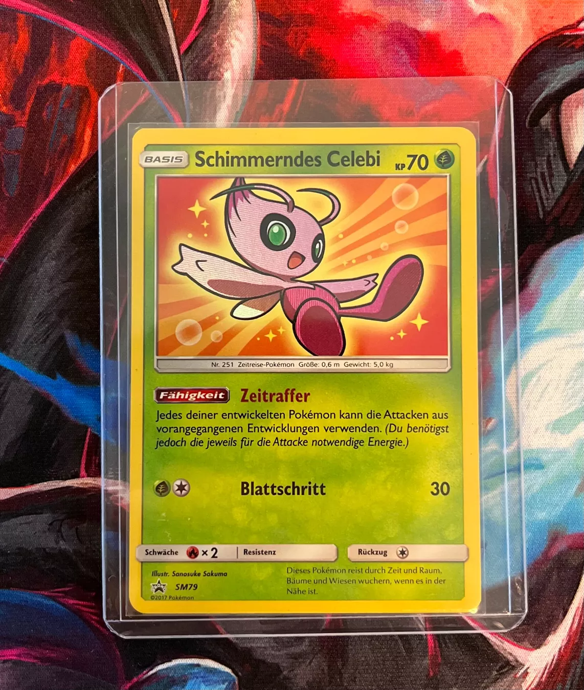 Pokémon Carte collezionabili: Schimmerndes Celebi- SM79 – Usato da Wädenswil venduto da pet_2g8j