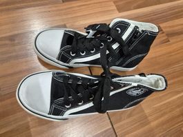Schwarze Stoffschuh gr 32 K8
