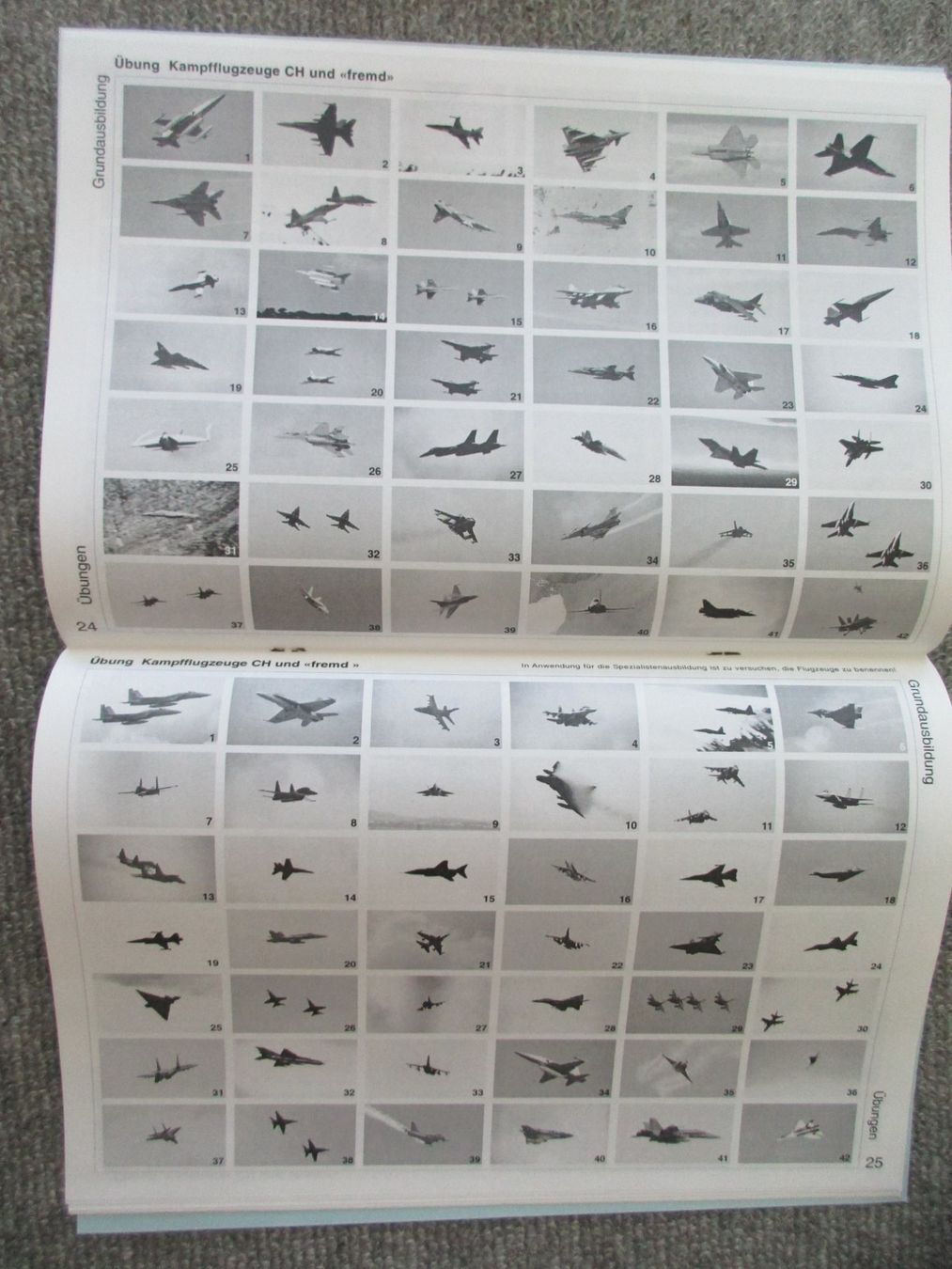 Libri: Reglement der Schweizer-Armee "FLUGZEUGERKENNUNG" Neuwertig – Usato da Schafisheim venduto da reno007 6