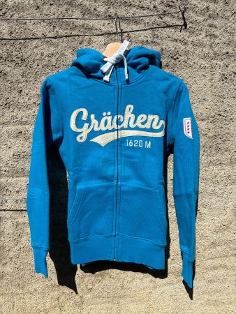 GRÄCHEN Skipullover Kapuzenjacke // Hoodie Zipper-Jacke