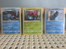 Pokémon GO Blastoise 017 Venusaur 003 Gyarados 022 Holo  