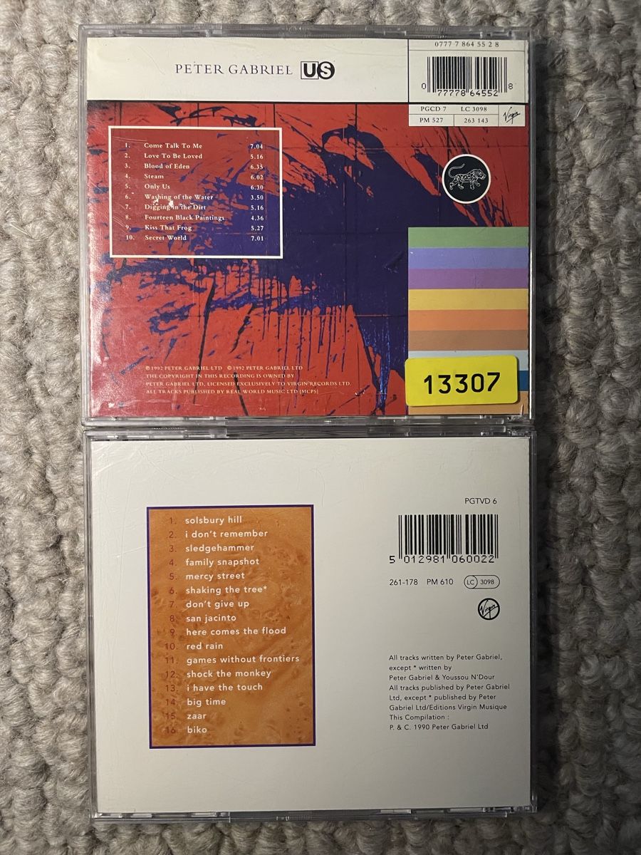 CDs: 2x Peter Gabriel – D'occasion à Reinach AG par trigger7811 1