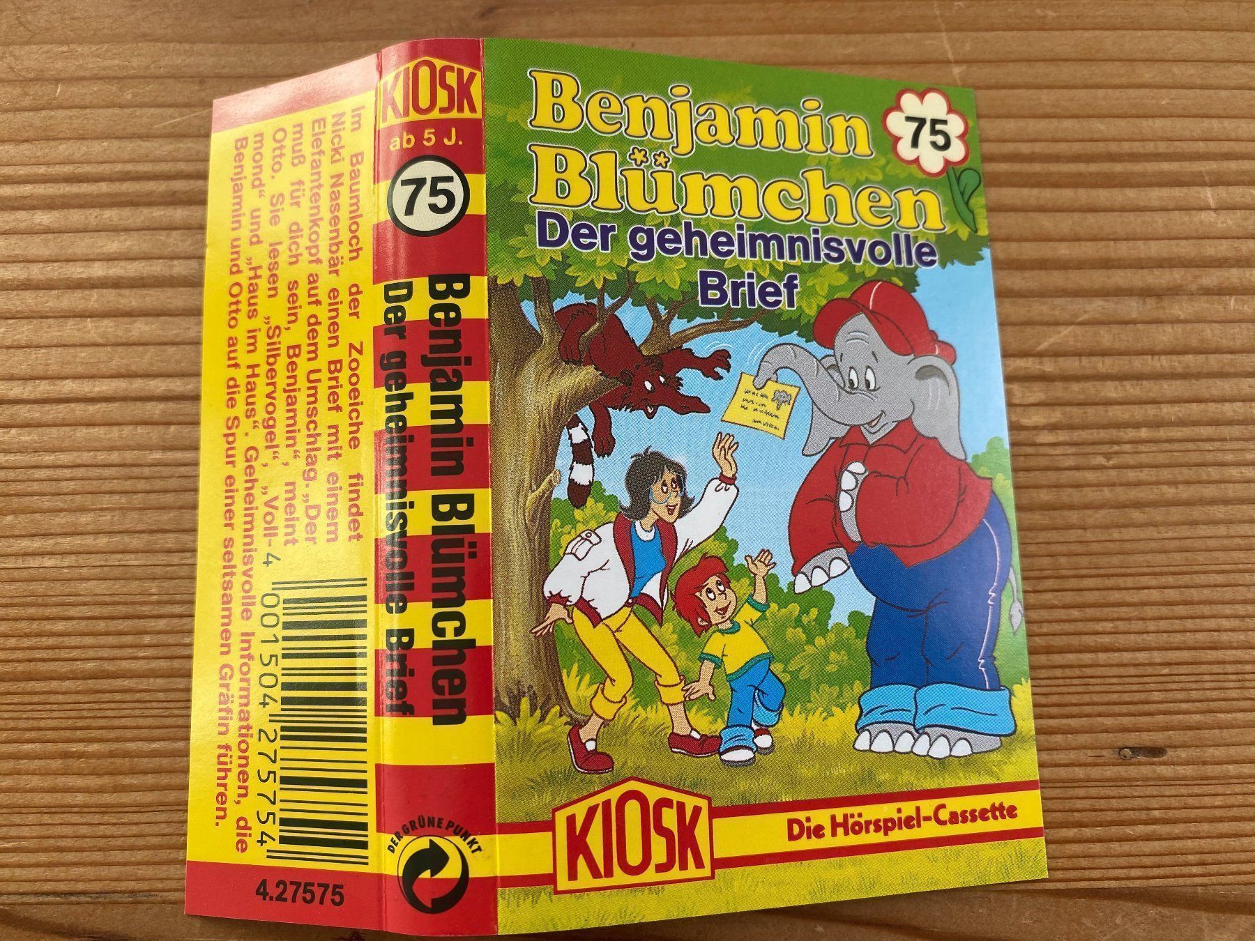 Musicassette: Kassette – Benjamin Blumchen (75) – Usato da St.Gallen venduto da kingsamas 3
