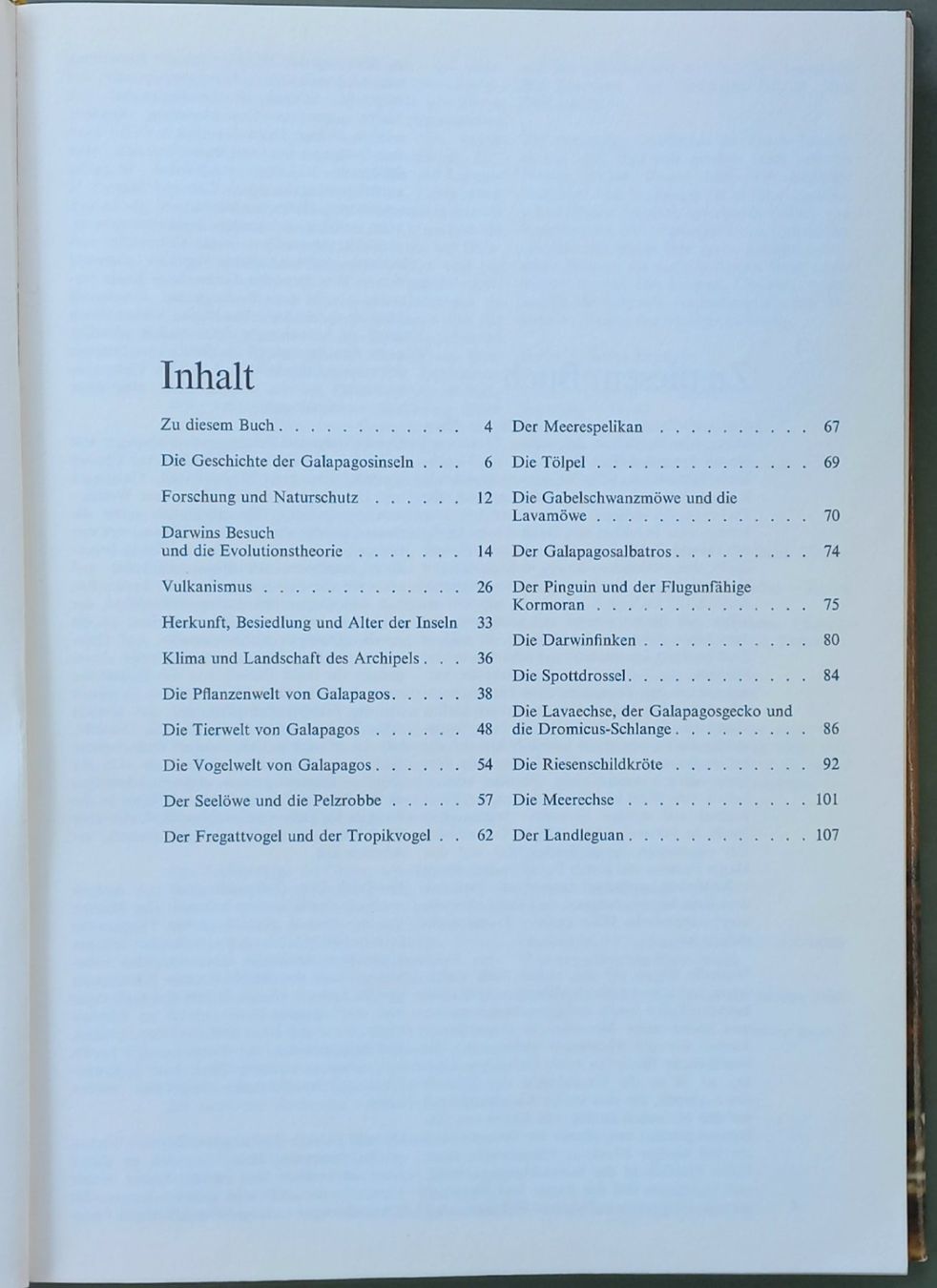 Bücher: Buch - Zoo Galapagos - Silva-Verlag – Gebraucht aus Niederuzwil von lubimaja 2