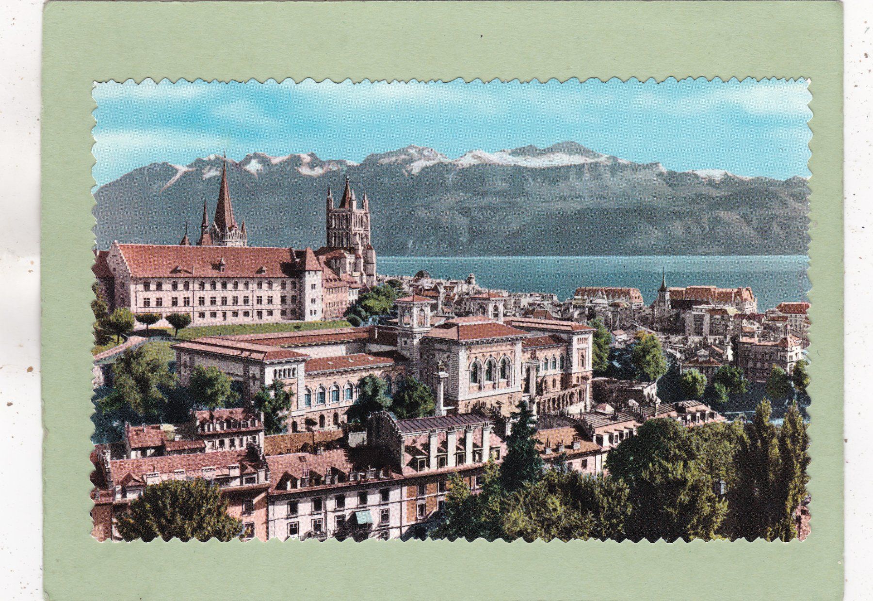 Cartoline postali: Lausanne – Usato da Herisau venduto da Lisegrat2008