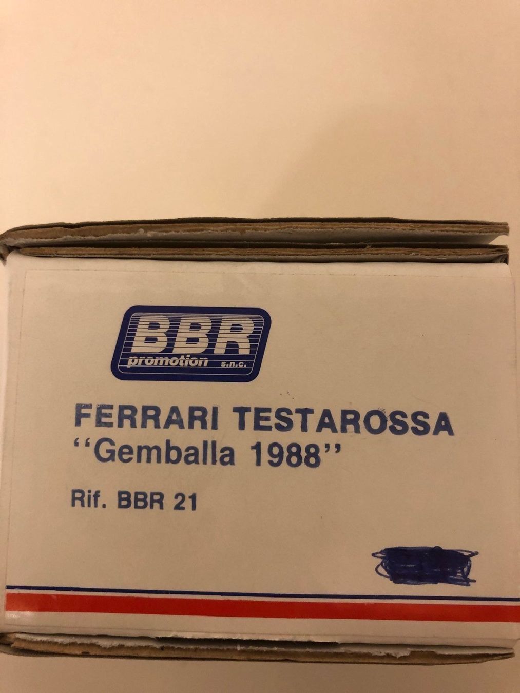 BBR Models Modellini d'auto: Ferrari Testa-Rossa Gemballa BBR – Nuovo e nell'imballaggio originale da Muttenz venduto da Gucci2005 1
