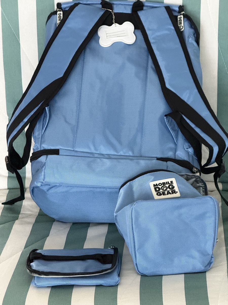 Liege- & Schlafplätze: Mobile Dog Gear Hunde-Rucksack, neu, hellblau! – Neu und originalverpackt aus Bern von HBYISIS 1