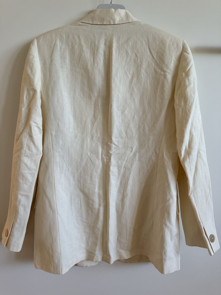 Marella Jacken: Blazer MARELLA en lin crème  - Taille 40 – Neu (gemäss Beschreibung) aus Morges von sandy069 1