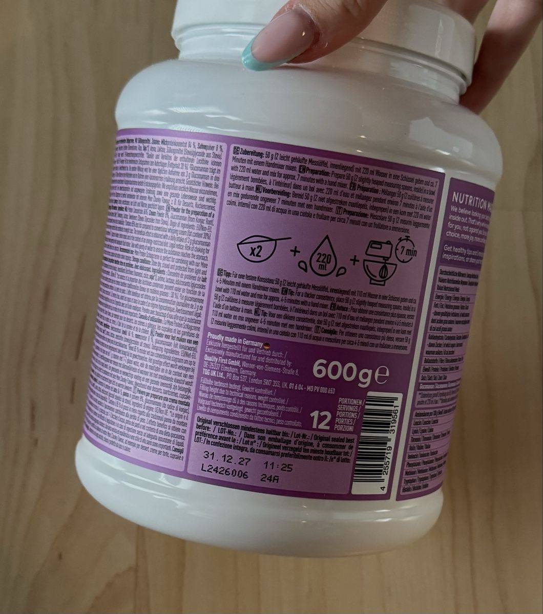 More Nutrition Lebensmittel & Spezialitäten: More Schlagcreme, wie neu! – Neu (gemäss Beschreibung) aus Tuggen von jess_gls06 1