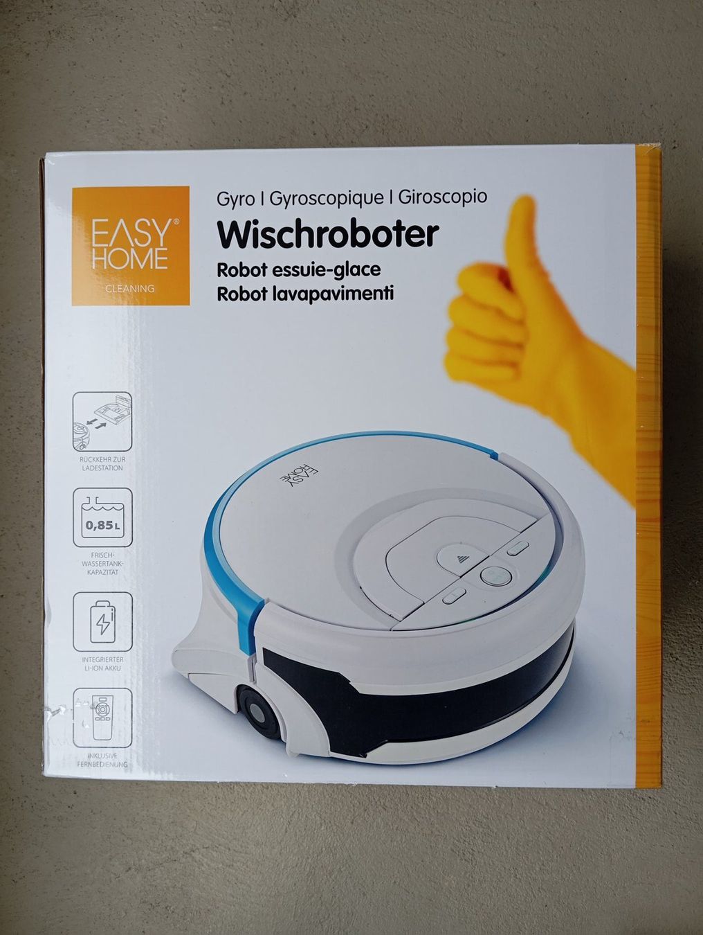 Staubsauger & Zubehör: EASY HOME Wischroboter *NEUWERTIG! – Neu und originalverpackt aus Zeneggen von shemesh_ 2
