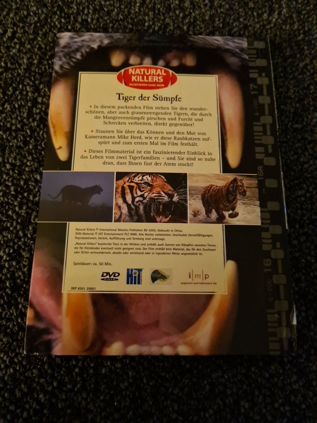Tutti i DVDs: TIGER DER SÜMPFE (7938) – Usato da Ruswil venduto da Ruck.Zuck. 1