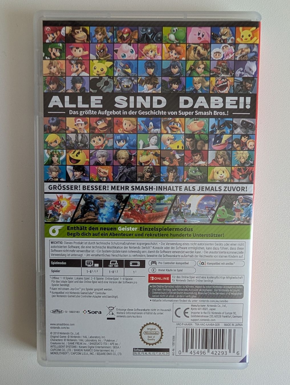 Giochi: SUPER SMASH BROS. ULTIMATE (SWITCH) – Nuovo (secondo la descrizione) da Obernau venduto da MABU9 1