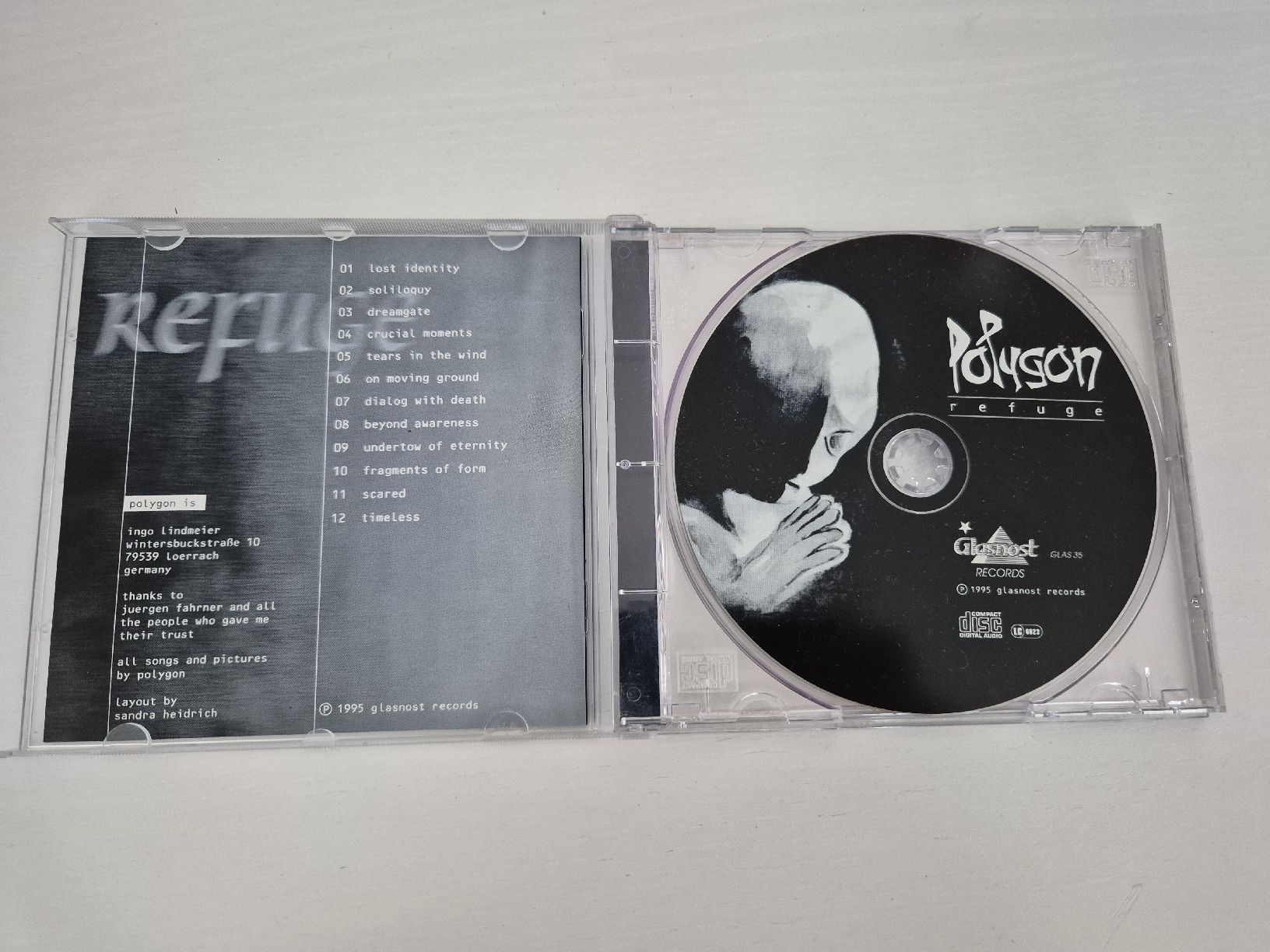 CD: Polygon - Refuge - CD – Nuovo (secondo la descrizione) da Uster venduto da newwave0 2