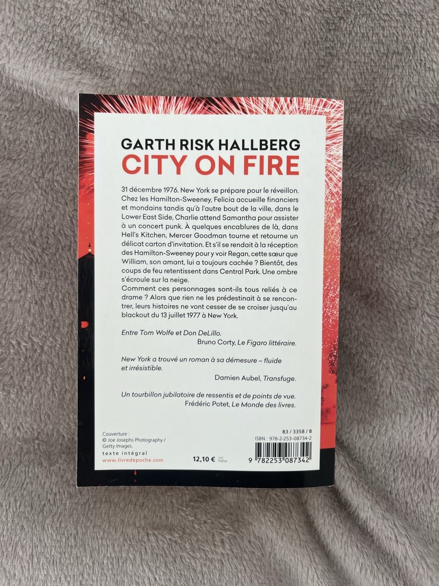 Bücher: Livre City on Fire – Neu (gemäss Beschreibung) aus Neuchâtel von Ariane_vn00 1