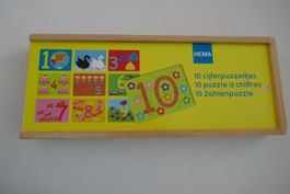 Neuwertig: Hema 10 Zahlenpuzzle
