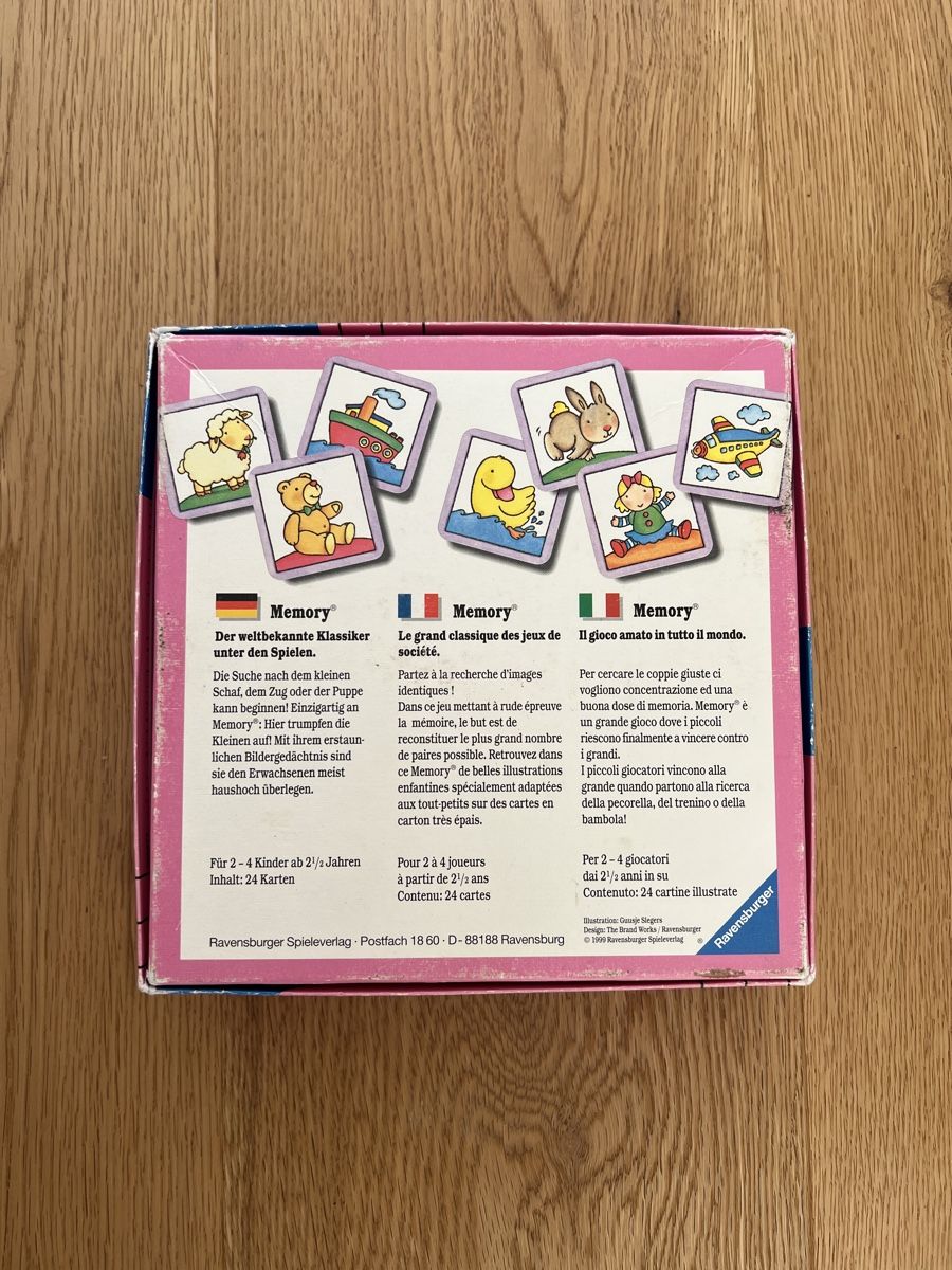 Ravensburger Giochi: Mein erstes Memory – Usato da Schöfflisdorf venduto da plounius 2