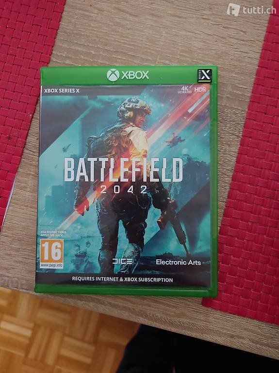 Spiele: Xbox series x Battlefield 2042 – Gebraucht aus Suhr von