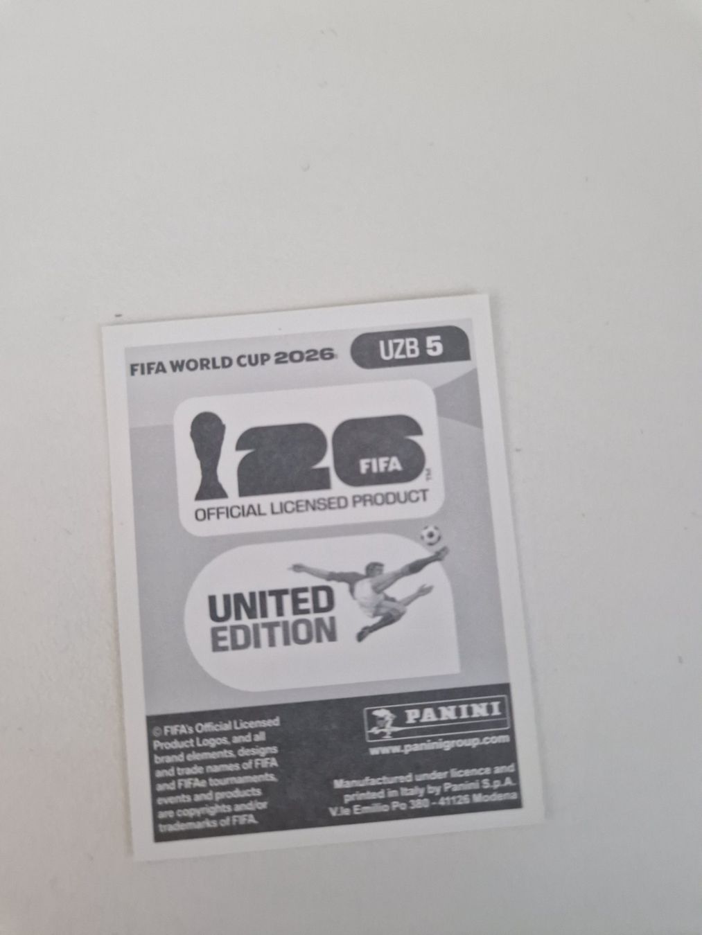 Panini Sammelbilder & Trading cards: Panini Sticker UZB5 – Neu (gemäss Beschreibung) aus Stüsslingen von white_angel86 1