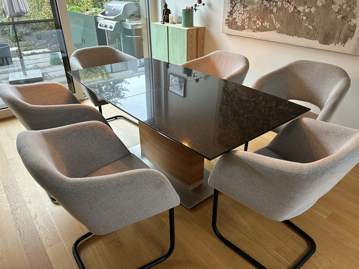 Musterring Tischgruppe: Musterring Granite Dining Table – Gebraucht aus Riehen von ser_zdw7 2