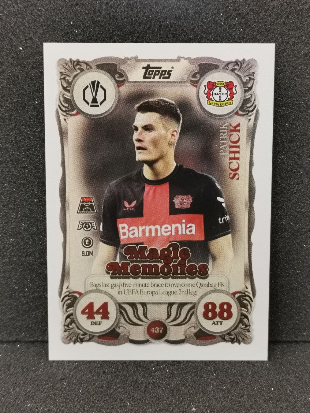 Topps Carte collezionabili: Match attax 2025 /26 Patrick Schick Magic Memories – Usato da Einsiedeln venduto da sza_588x