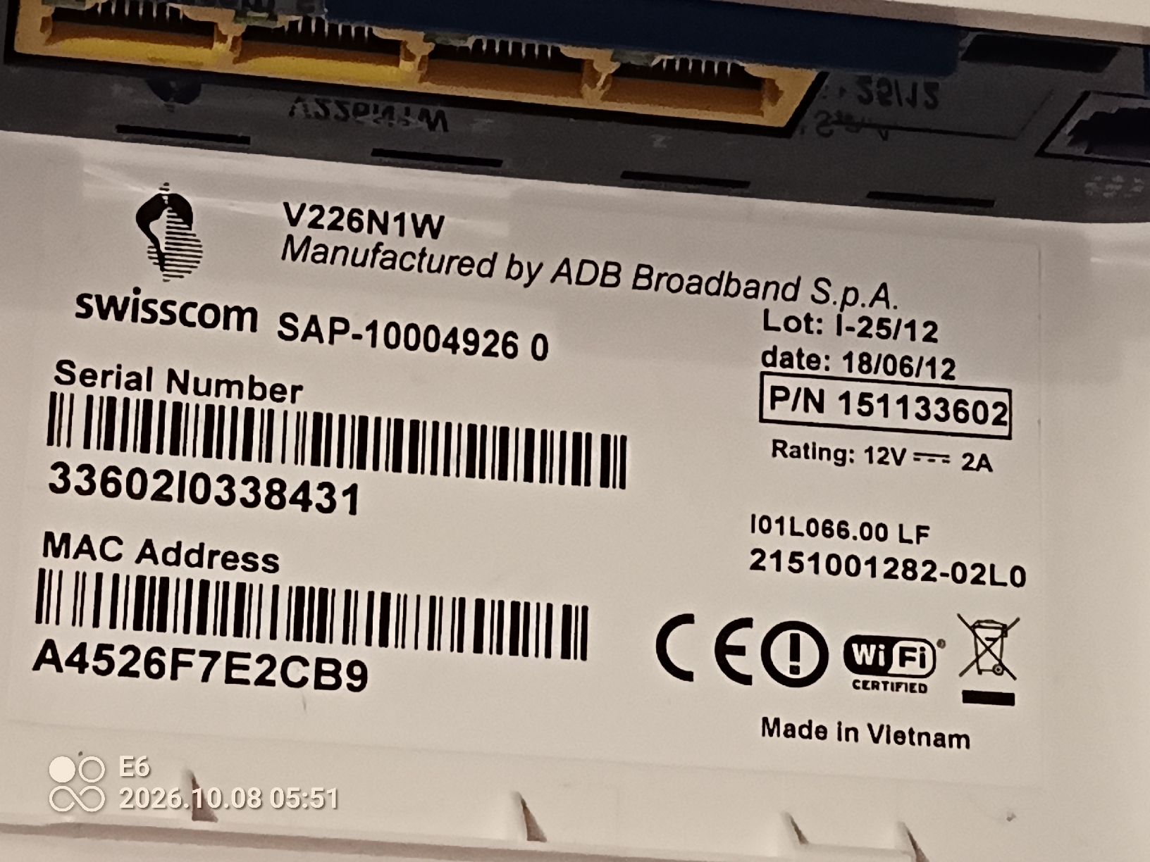Swisscom Modems & Routeurs: Swisscom Internetgerät – Neuf (Voir description) à Zürich par Mitzi6 4