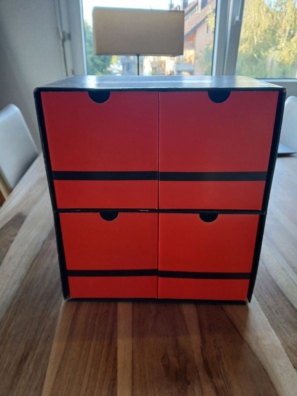 Baucontainer: Storage Box Red Black 4 Drawers Container good condition – Gebraucht aus Dübendorf von LoRi-2026