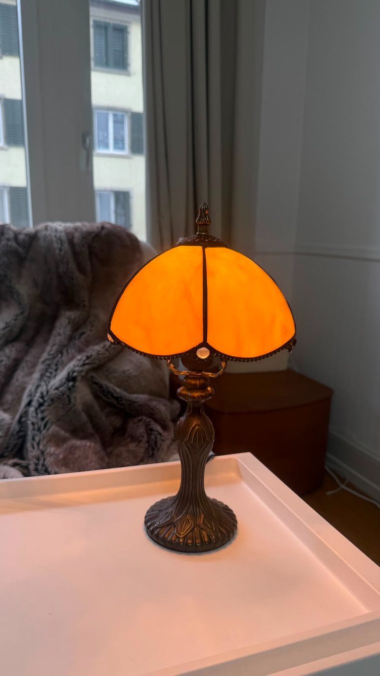 Lampade: Vintage Lampe im Tiffany-stil – Nuovo (secondo la descrizione) da Zürich venduto da dus_gln9 2
