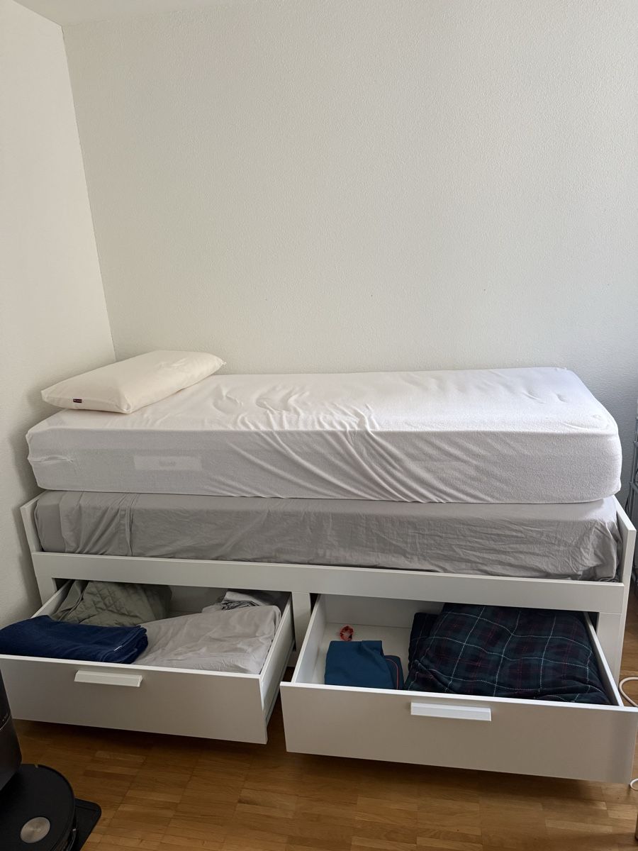 Letti: Extendable Single / Double Bed with 2 Drawers (80x200cm) – Nuovo (secondo la descrizione) da Zürich venduto da alv_8v9b 2