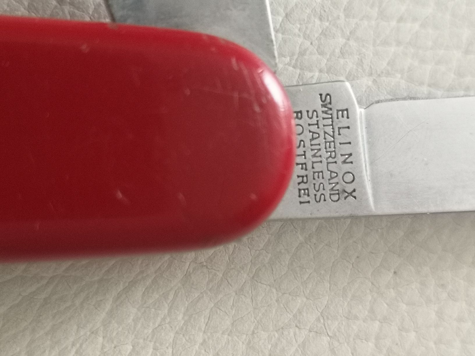 Victorinox Taschenmesser: Rotes Elinox Schweizer Messer, Vintage! – Gebraucht aus Belp von mar_76s8 2