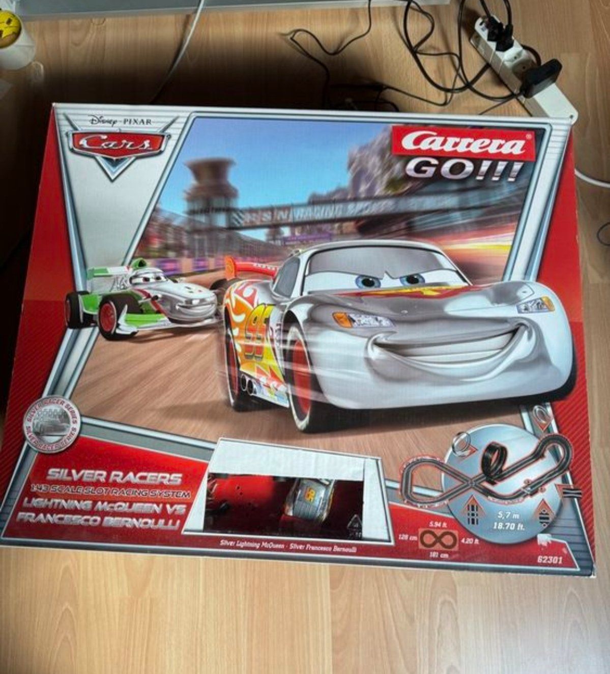 Carrera GO!!! Disney Pixar Cars Silver Racers Set 🏁🏎️🏎️ (Gebraucht) in ...