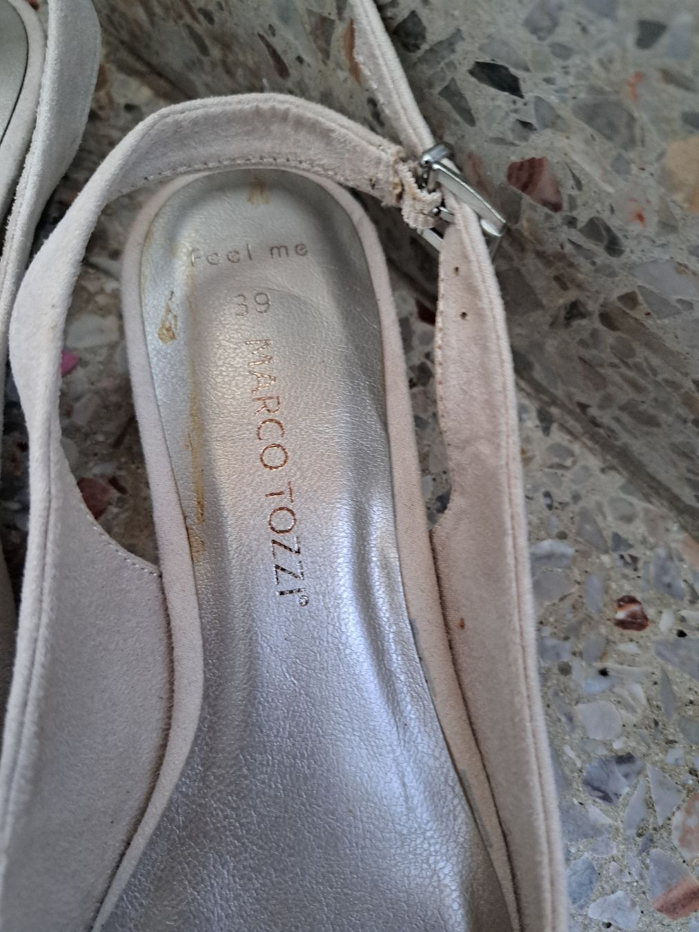 Scarpe da donna: Schuhe von Marco Tozzi beige Gr  39 mit Perlen – Nuovo (secondo la descrizione) da Zufikon venduto da Dysundas 2